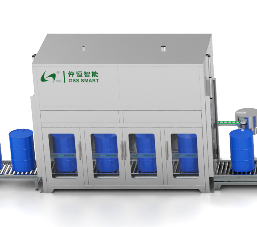 200L全自動(dòng)開(kāi)灌旋灌裝線(雙工位)